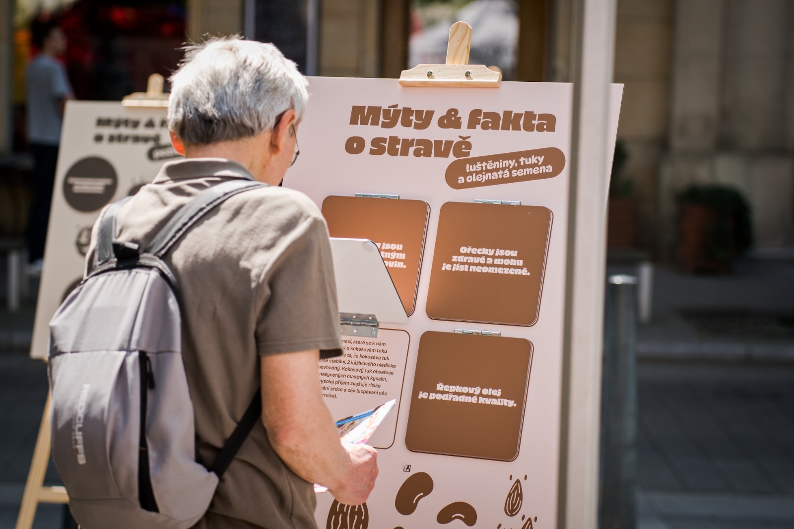 Senior Pas – interaktivní výstava Mýty a fakta o stravě
